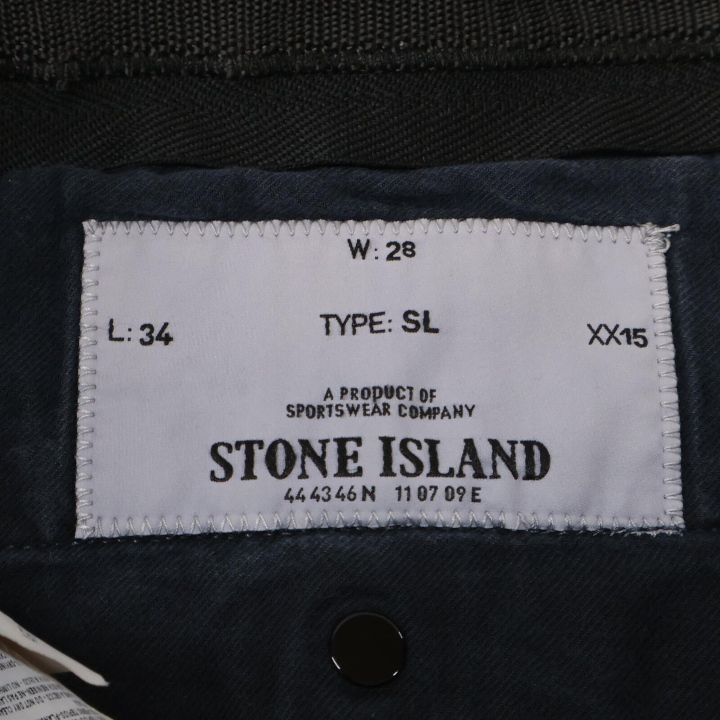 STONE ISLAND ストーンアイランド 59153S2WN ﾈｲﾋﾞｰ ｶｰｺﾞﾊﾟﾝﾂ ボトムス W28L34