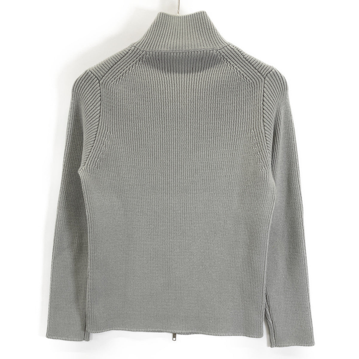 STONE ISLAND ストーンアイランド 45145180 ｸﾞﾚｰ ｼﾞｯﾌﾟｱｯﾌﾟ ﾆｯﾄ トップス Ｓ