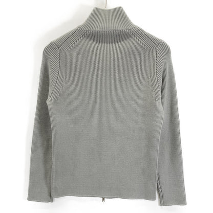 STONE ISLAND ストーンアイランド 45145180 ｸﾞﾚｰ ｼﾞｯﾌﾟｱｯﾌﾟ ﾆｯﾄ トップス Ｓ