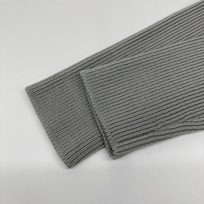 STONE ISLAND ストーンアイランド 45145180 ｸﾞﾚｰ ｼﾞｯﾌﾟｱｯﾌﾟ ﾆｯﾄ トップス Ｓ