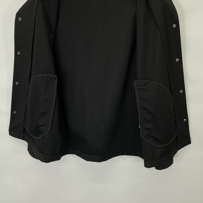 WILD THINGS ワイルドシングス ﾌﾞﾗｯｸ ﾎﾟﾘｴｽﾃﾙ ｺｰﾁｼﾞｬｹｯﾄ ジャケット S