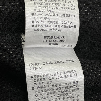 WILD THINGS ワイルドシングス ﾌﾞﾗｯｸ ﾎﾟﾘｴｽﾃﾙ ｺｰﾁｼﾞｬｹｯﾄ ジャケット S