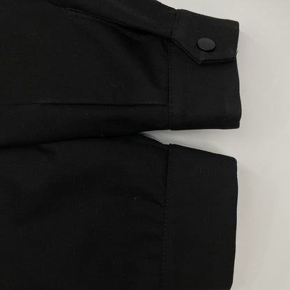 WILD THINGS ワイルドシングス ﾌﾞﾗｯｸ ﾎﾟﾘｴｽﾃﾙ ｺｰﾁｼﾞｬｹｯﾄ ジャケット S