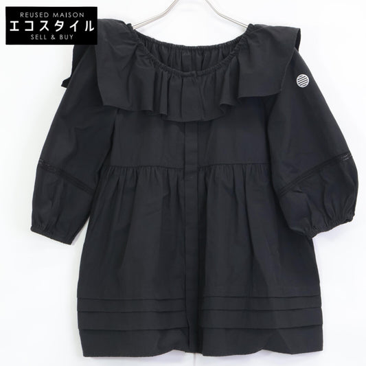 BORDERS at BALCONY ボーダーズアットバルコニー BD2021-3C-02 ナイロン サブリナ ブラウス トップス 36