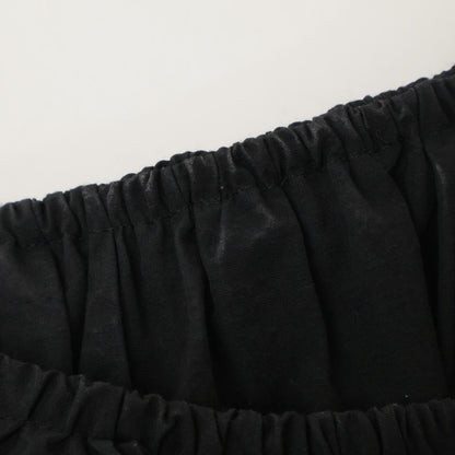 BORDERS at BALCONY ボーダーズアットバルコニー BD2021-3C-02 ナイロン サブリナ ブラウス トップス 36