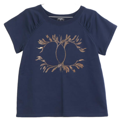 CHANEL シャネル P57840K07626 ココマークプリント スウェットTシャツ トップス S