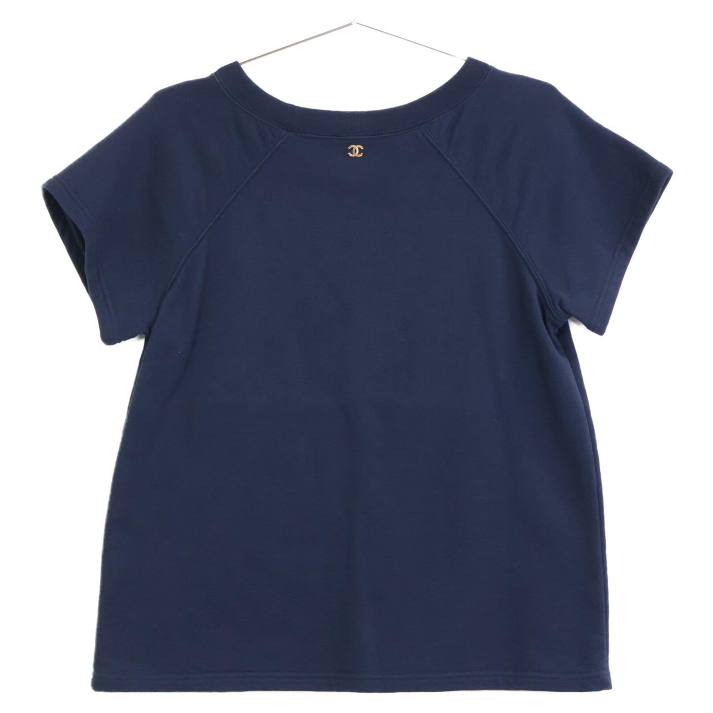 CHANEL シャネル P57840K07626 ココマークプリント スウェットTシャツ トップス S