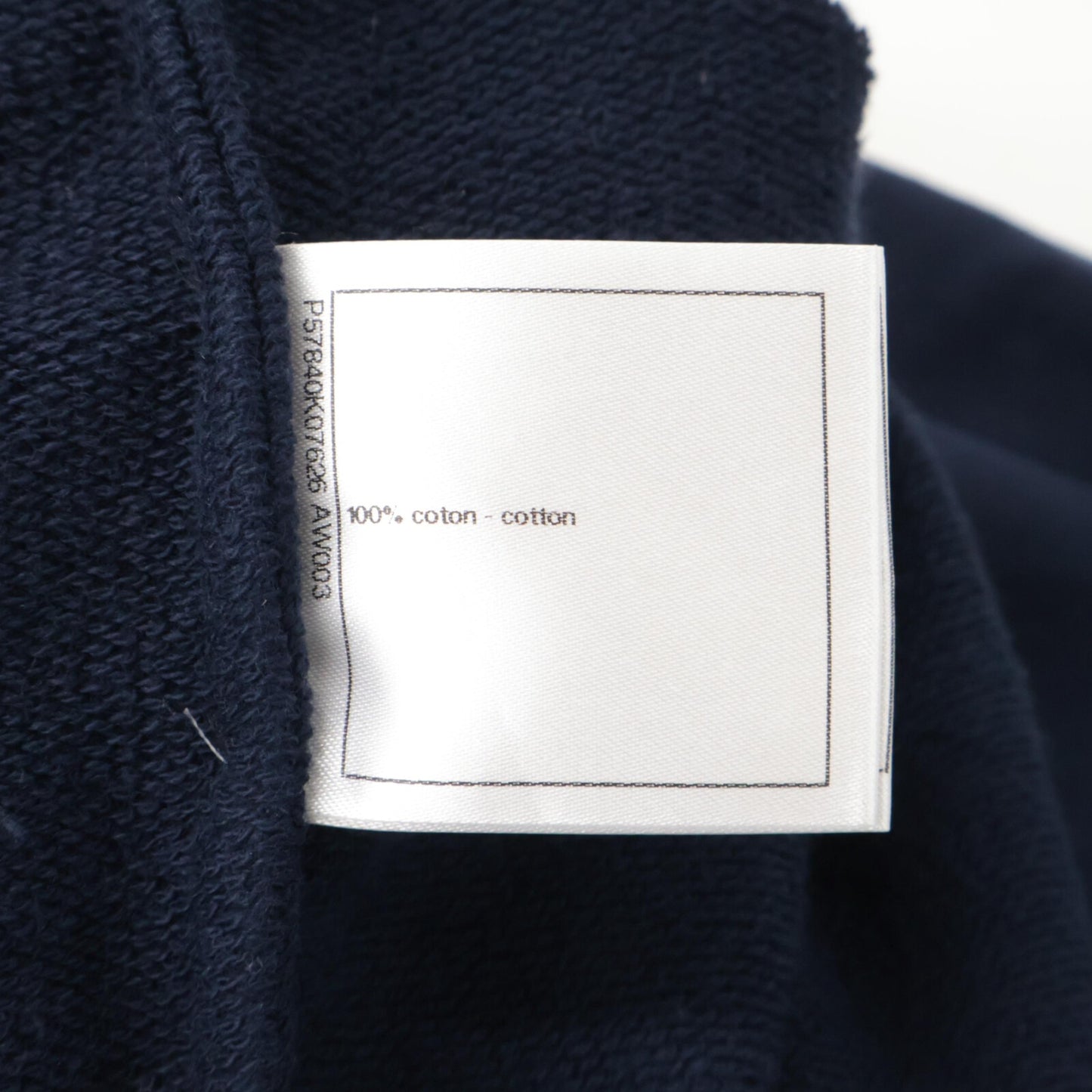 CHANEL シャネル P57840K07626 ココマークプリント スウェットTシャツ トップス S