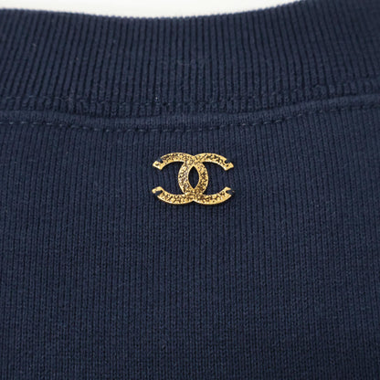 CHANEL シャネル P57840K07626 ココマークプリント スウェットTシャツ トップス S