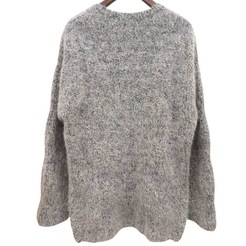 BATONER バトナー フォックスウール クルーネック セーター トップス レディース グレー 1 トップス 1