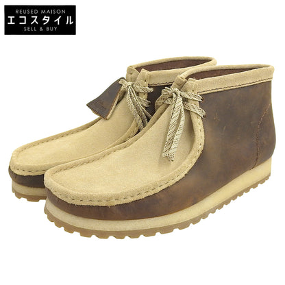 Clarks クラークス 新品同様 ワラブーツRB シューズ メンズ ブラウン 10 1/2 シューズ 10 1/2G(UK)
