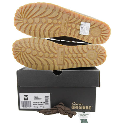 Clarks クラークス 新品同様 ワラブーツRB シューズ メンズ ブラウン 10 1/2 シューズ 10 1/2G(UK)