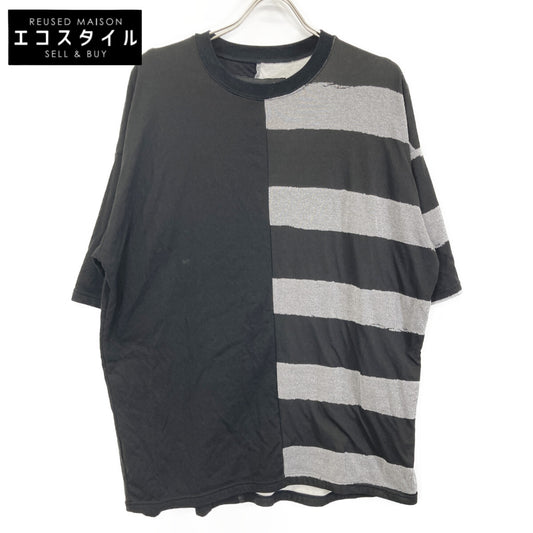 A.F ARTEFACT エーエフアーティファクト ag-11085 ﾌﾞﾗｯｸ Bound Border Combi Tee トップス 3