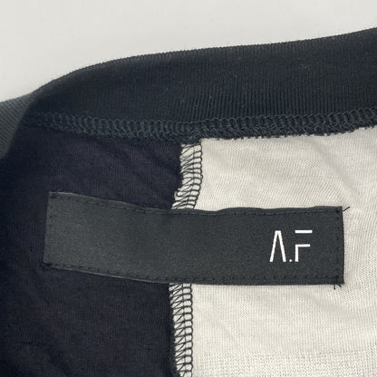 A.F ARTEFACT エーエフアーティファクト ag-11085 ﾌﾞﾗｯｸ Bound Border Combi Tee トップス 3
