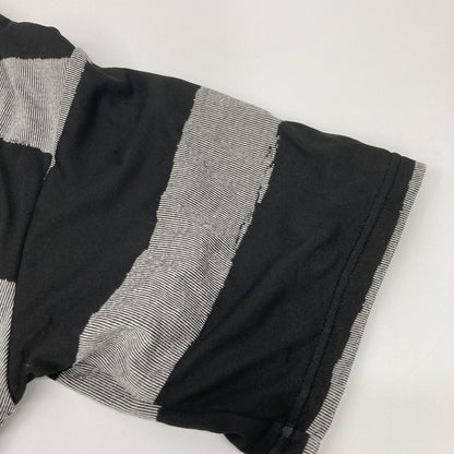 A.F ARTEFACT エーエフアーティファクト ag-11085 ﾌﾞﾗｯｸ Bound Border Combi Tee トップス 3