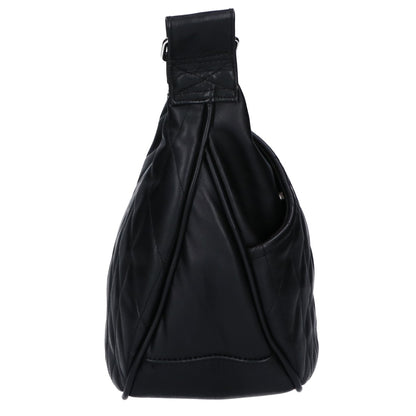 SCHOTT ショット レザーパデッド バナナバッグ/ ショルダーバッグ