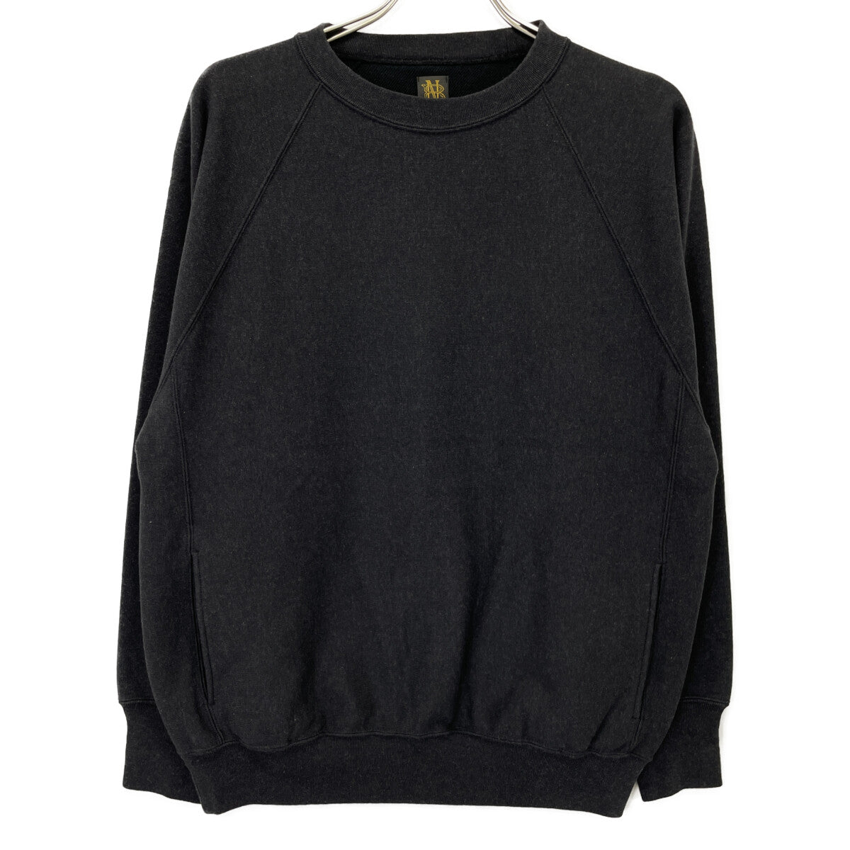 BATONER バトナー BN-25FM-030 ﾁｬｺｰﾙ ﾒﾗﾝｼﾞｪｶﾗｰ ｼﾞｬﾝﾍﾞﾙｶ裏毛 ｸﾙｰﾈｯｸ トップス 1