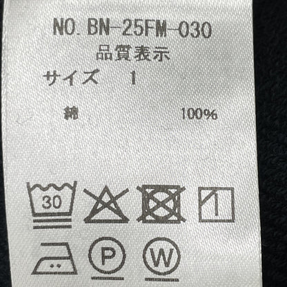 BATONER バトナー BN-25FM-030 ﾁｬｺｰﾙ ﾒﾗﾝｼﾞｪｶﾗｰ ｼﾞｬﾝﾍﾞﾙｶ裏毛 ｸﾙｰﾈｯｸ トップス 1