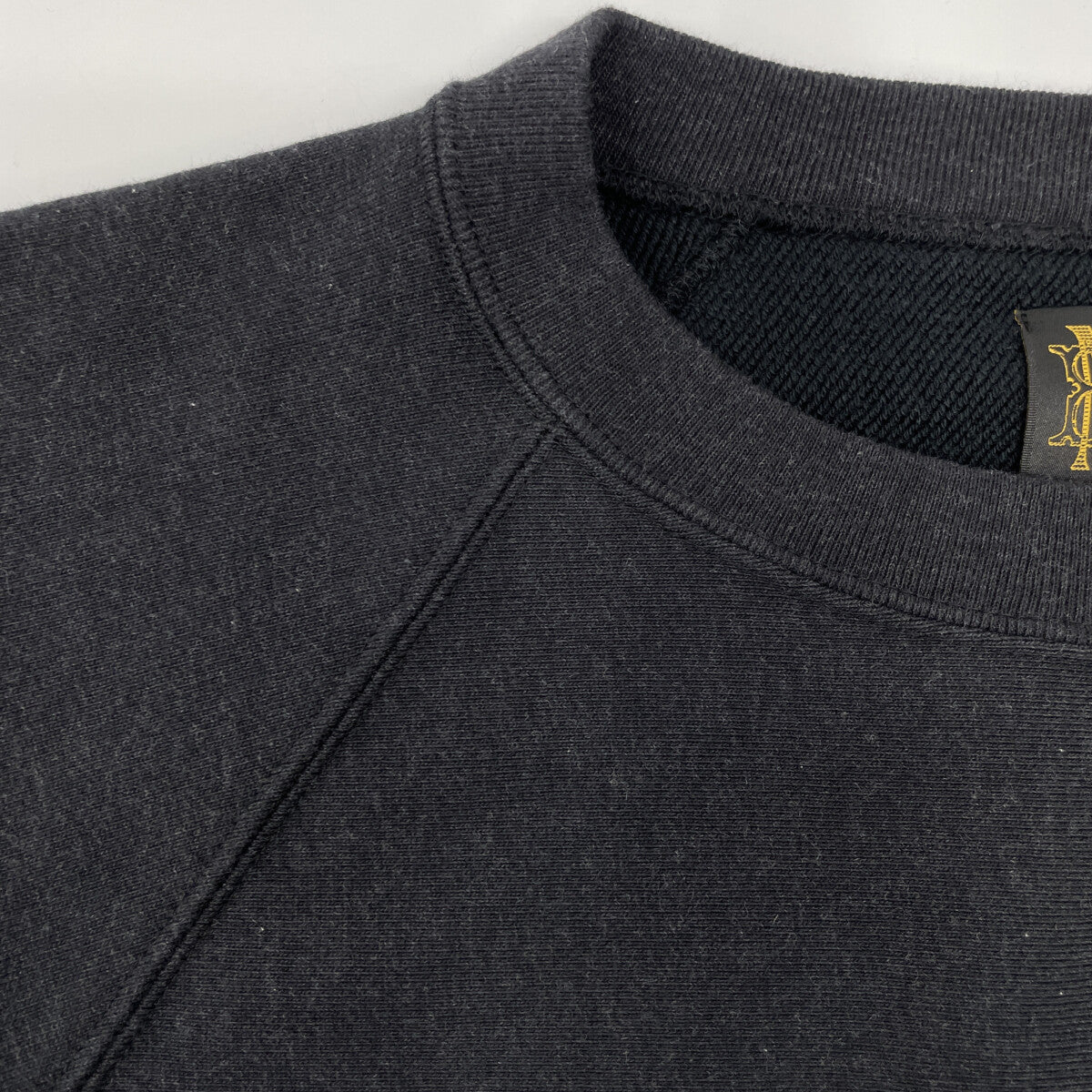 BATONER バトナー BN-25FM-030 ﾁｬｺｰﾙ ﾒﾗﾝｼﾞｪｶﾗｰ ｼﾞｬﾝﾍﾞﾙｶ裏毛 ｸﾙｰﾈｯｸ トップス 1