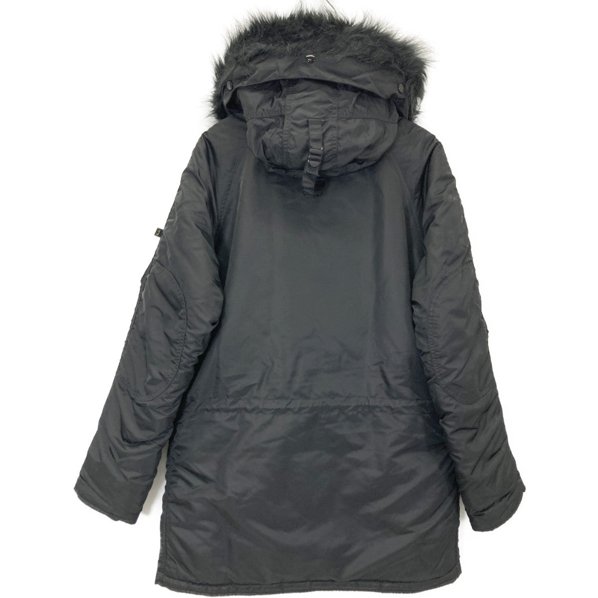 ALPHA INDUSTRIES アルファインダストリーズ ﾌﾞﾗｯｸ N-3B ﾌﾗｲﾄｼﾞｬｹｯﾄ コート M