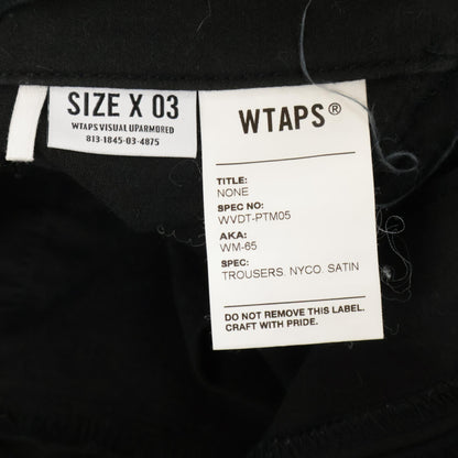 WTAPS ダブルタップス 19SS ﾌﾞﾗｯｸ ｶｰｺﾞﾊﾟﾝﾂ ボトムス 3