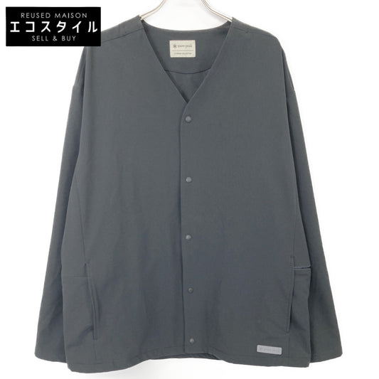 snowpeak スノーピーク AL-JK-22SU701 ﾌﾞﾗｯｸ ﾅｲﾛﾝ ｱｳﾄﾄﾞｱ ｼﾞｬｹｯﾄｶｰﾃﾞｨｶﾞﾝ コート XL