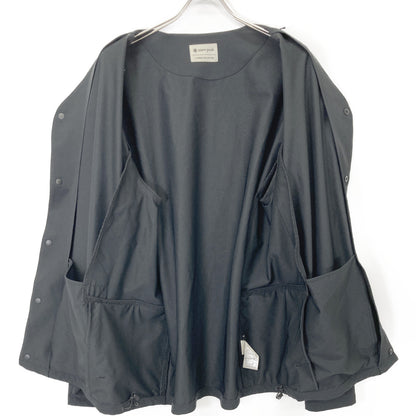 snowpeak スノーピーク AL-JK-22SU701 ﾌﾞﾗｯｸ ﾅｲﾛﾝ ｱｳﾄﾄﾞｱ ｼﾞｬｹｯﾄｶｰﾃﾞｨｶﾞﾝ コート XL