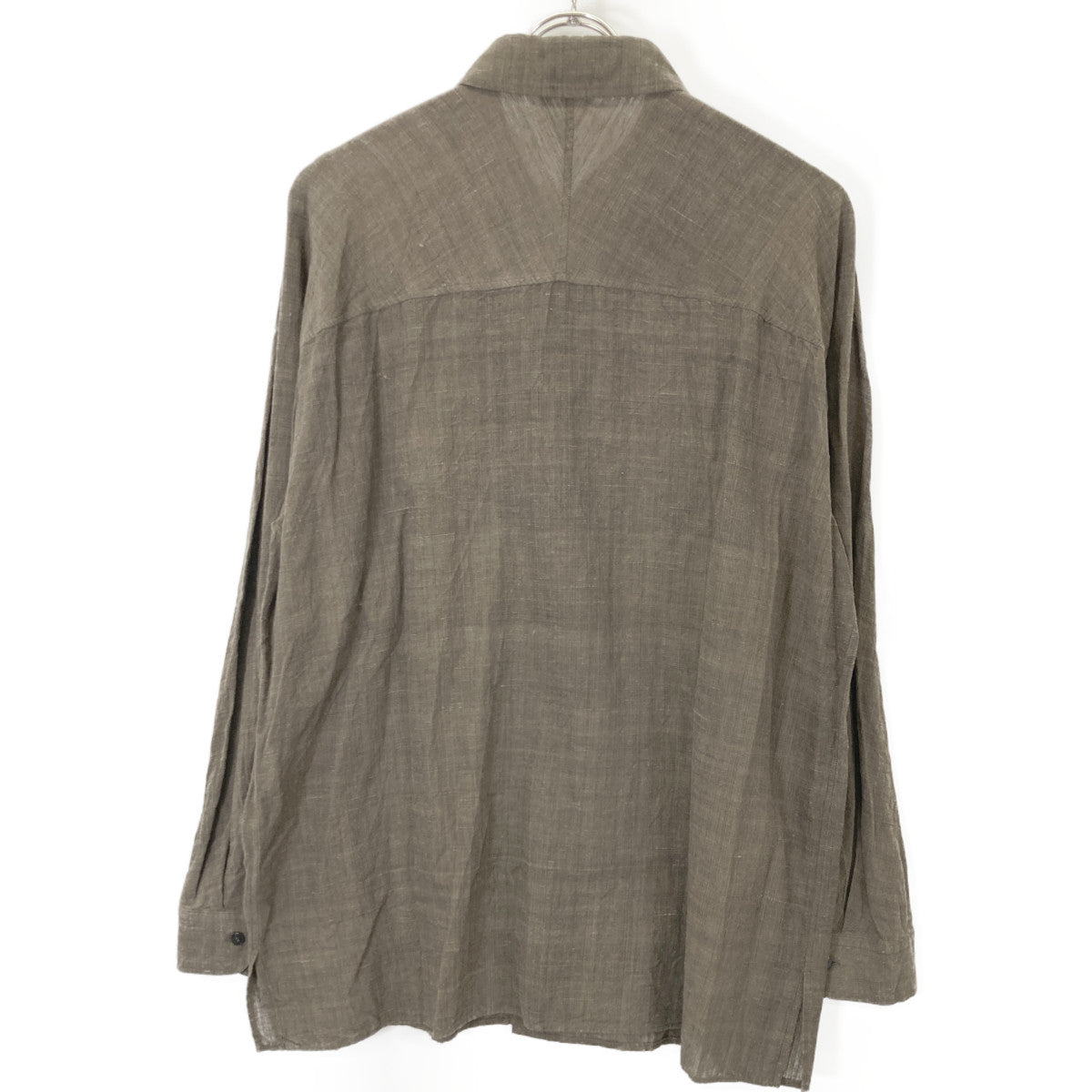 Babaghuri ババグーリ ﾌﾞﾗｳﾝ ｺｯﾄﾝ ｶﾗｰｼｬﾂ トップス 表記なし