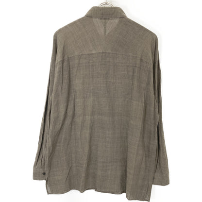 Babaghuri ババグーリ ﾌﾞﾗｳﾝ ｺｯﾄﾝ ｶﾗｰｼｬﾂ トップス 表記なし