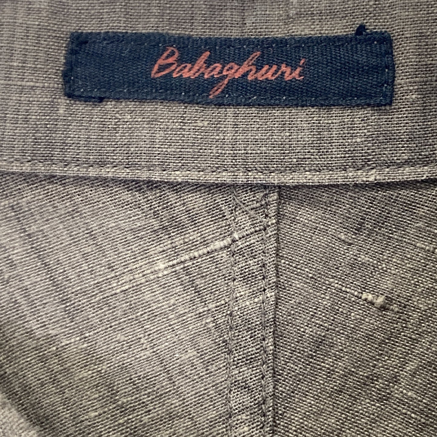 Babaghuri ババグーリ ﾌﾞﾗｳﾝ ｺｯﾄﾝ ｶﾗｰｼｬﾂ トップス 表記なし