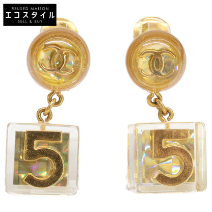 CHANEL シャネル 97P ホログラム ココマーク 5 キューブ イヤリング