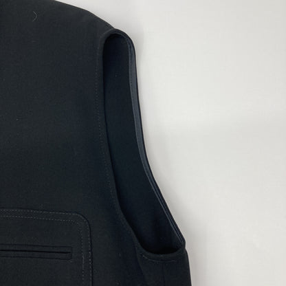 Theory セオリー 22年製 ﾌﾞﾗｯｸ LIGHT CREPE BELTED ｼﾞｬﾝﾌﾟｽｰﾂ オーバーオール オールインワン S