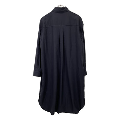 Theory セオリー 【美品/24年製】01-4305204-894-902 ウールフランネル ロング シャツ ワンピース S