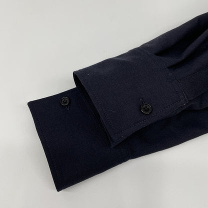 Theory セオリー 【美品/24年製】01-4305204-894-902 ウールフランネル ロング シャツ ワンピース S