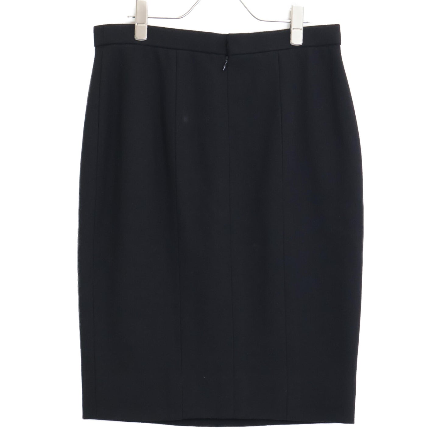 CHANEL シャネル ココマーク 金釦 シルク ジャケット スカート スーツ セットアップ 40