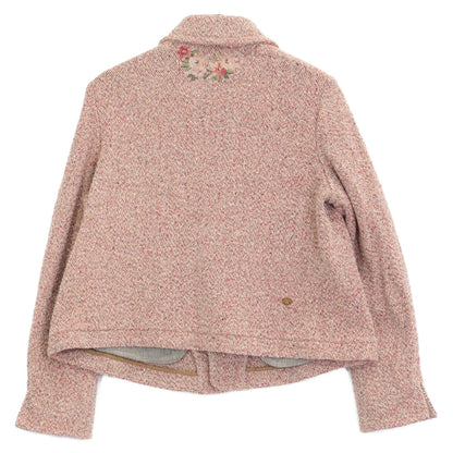 45R フォーティファイブ アール 25年製 ﾆｺﾐｺﾂｲｰﾄﾞ お花 ｱﾆｰｼﾞｬｹｯﾄ ジャケット