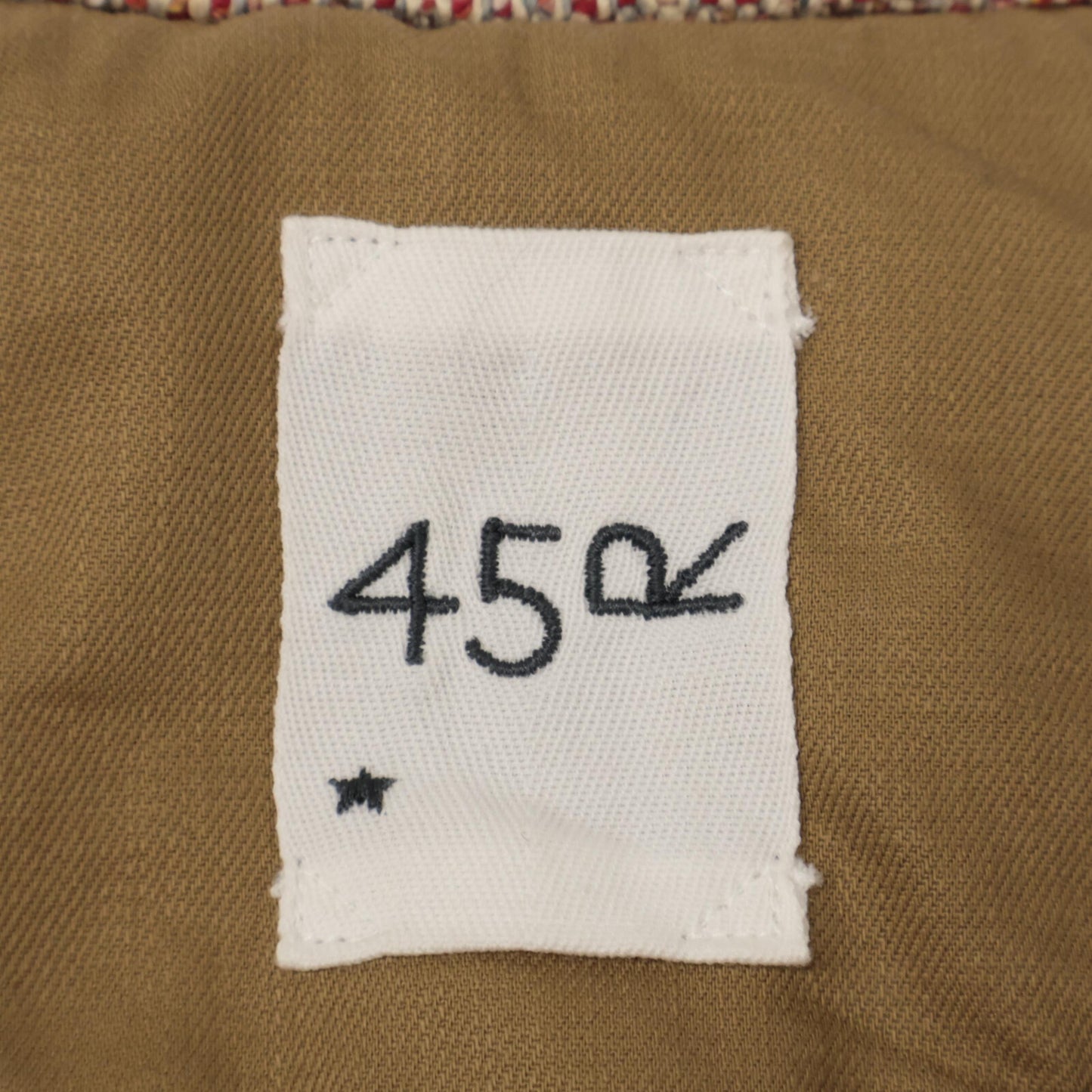 45R フォーティファイブ アール 25年製 ﾆｺﾐｺﾂｲｰﾄﾞ お花 ｱﾆｰｼﾞｬｹｯﾄ ジャケット