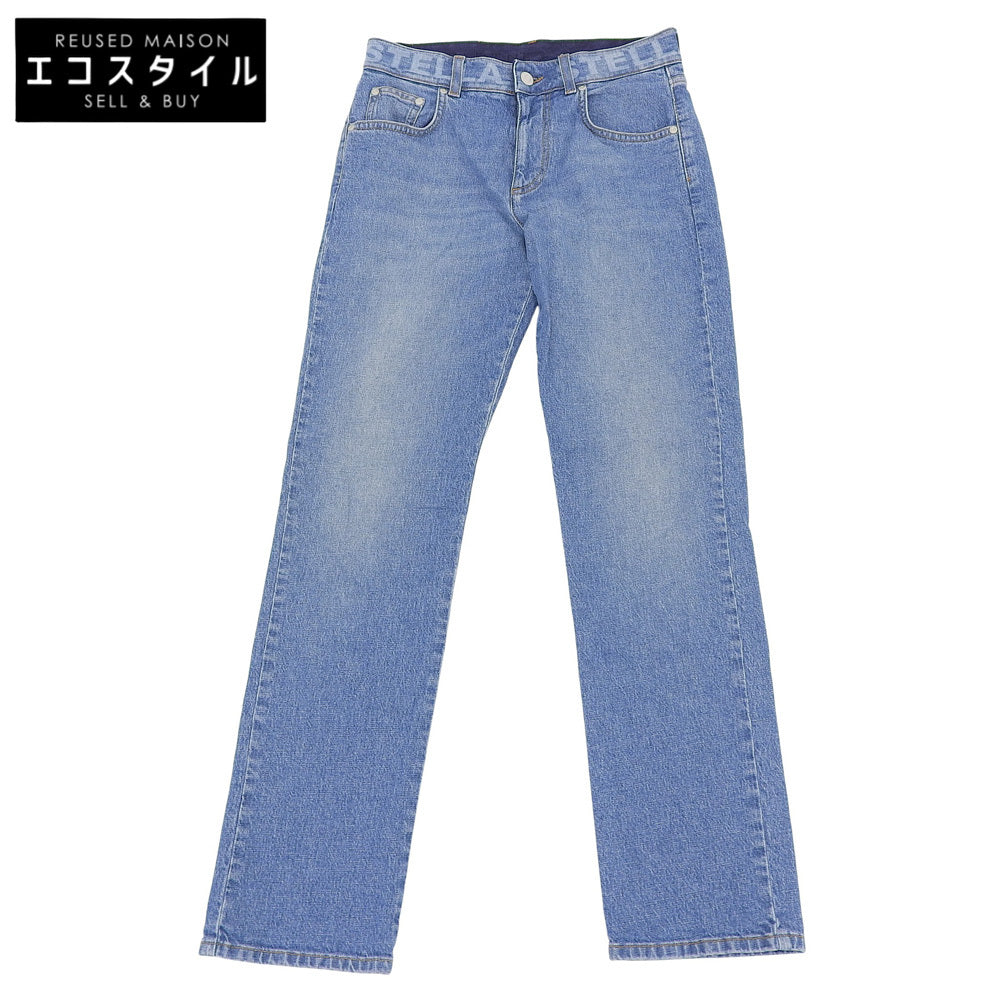 STELLA McCARTNEY ステラマッカートニー コットン デニム パンツ ボトムス レディース ブルー 25 6D0030 3SOH86 ボトムス 25