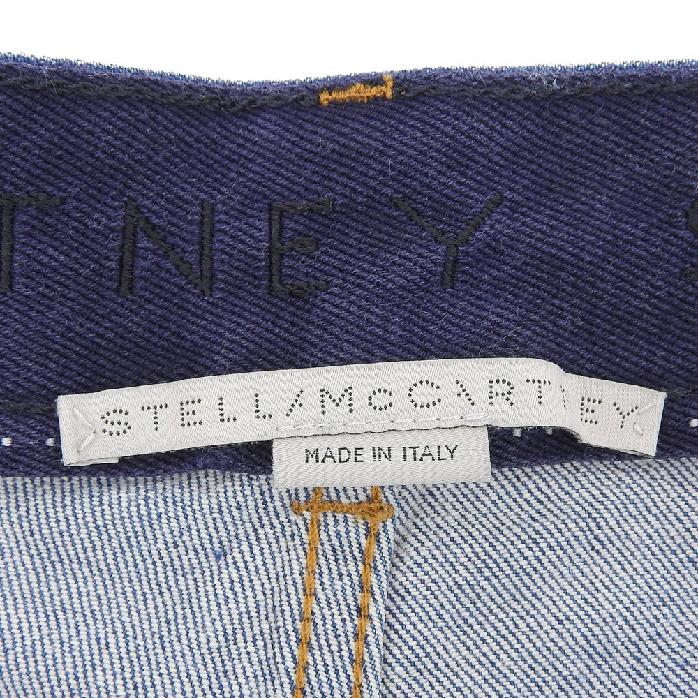 STELLA McCARTNEY ステラマッカートニー コットン デニム パンツ ボトムス レディース ブルー 25 6D0030 3SOH86 ボトムス 25