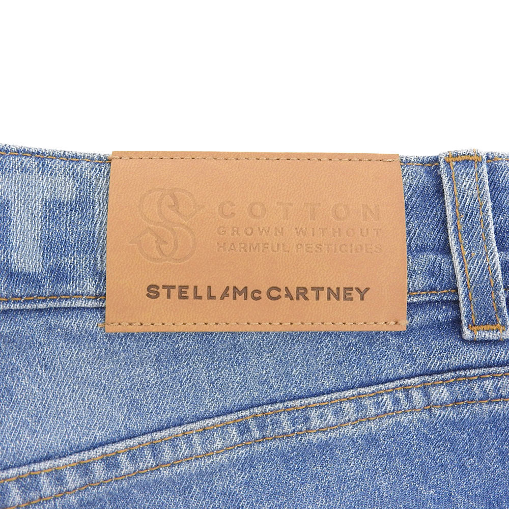 STELLA McCARTNEY ステラマッカートニー コットン デニム パンツ ボトムス レディース ブルー 25 6D0030 3SOH86 ボトムス 25