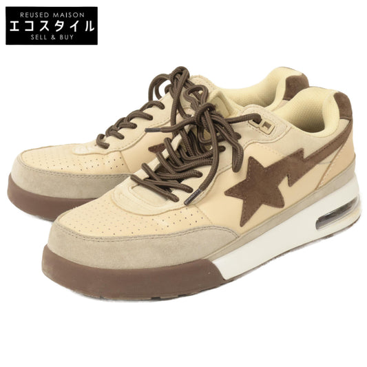 A BATHING APE アベイシングエイプ ROAD STA #1 ロードスター スエード/カーフレザー スニーカー シューズ US10