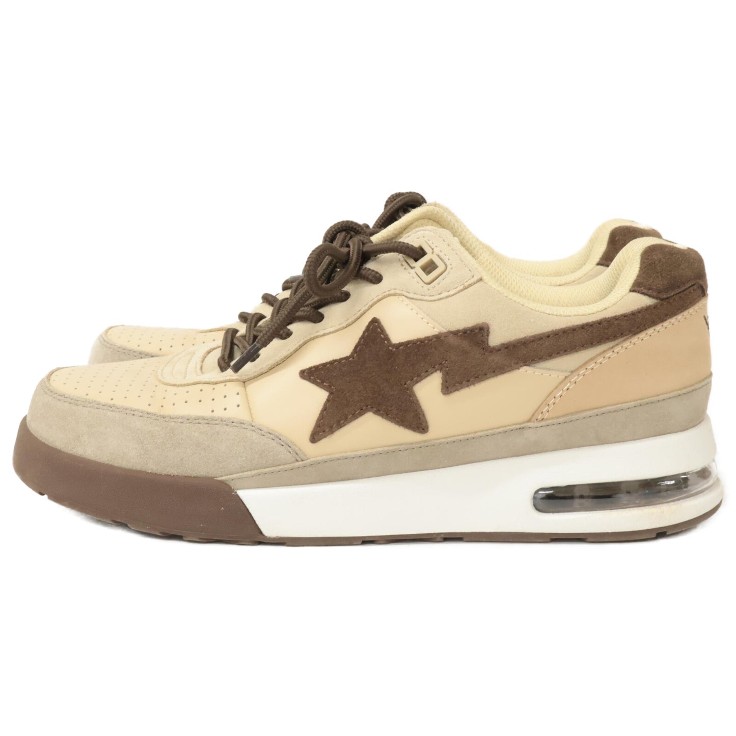 A BATHING APE アベイシングエイプ ROAD STA #1 ロードスター スエード/カーフレザー スニーカー シューズ US10
