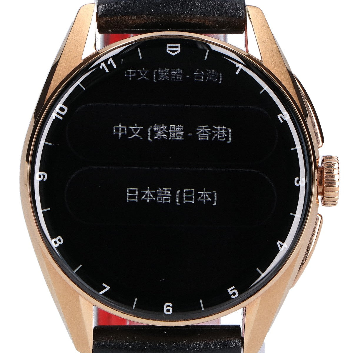 TAG HEUER タグホイヤー 【美品】SBR8011 コネクテッド キャリバー E4 ゴールデン・ブライトエディション スマートウォッチ 腕時計