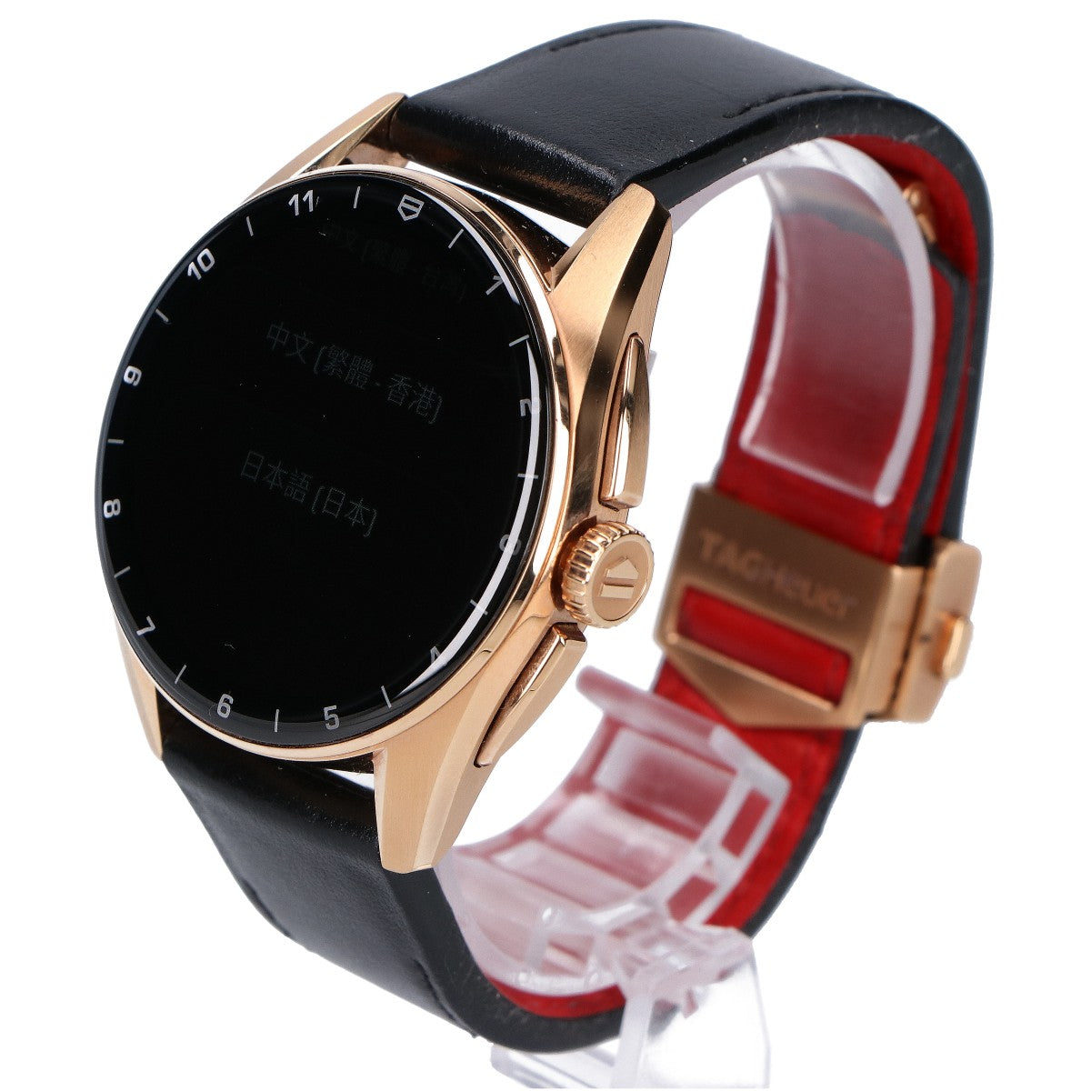 TAG HEUER タグホイヤー 【美品】SBR8011 コネクテッド キャリバー E4 ゴールデン・ブライトエディション スマートウォッチ 腕時計