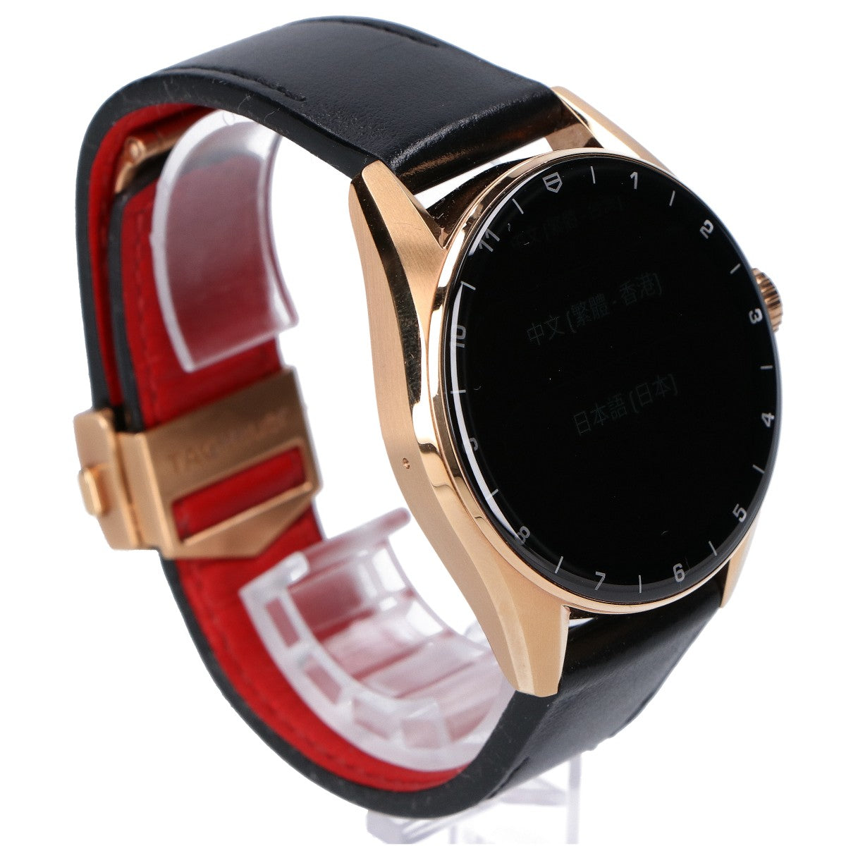 TAG HEUER タグホイヤー 【美品】SBR8011 コネクテッド キャリバー E4 ゴールデン・ブライトエディション スマートウォッチ 腕時計