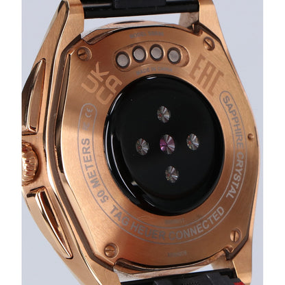 TAG HEUER タグホイヤー 【美品】SBR8011 コネクテッド キャリバー E4 ゴールデン・ブライトエディション スマートウォッチ 腕時計