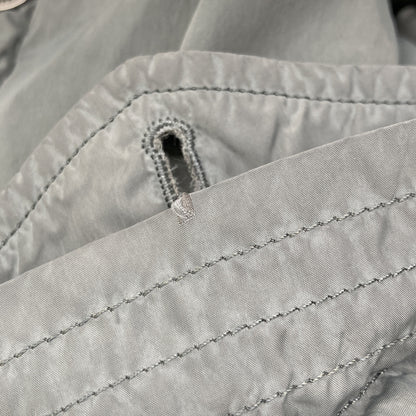 C.P.COMPANY シーピーカンパニー 51184168 ｸﾞﾚｰ×ｸﾞﾘｰﾝ ﾘﾊﾞｰｼﾌﾞﾙｼﾞｬｹｯﾄ ジャケット 48