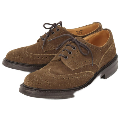 Tricker's トリッカーズ M5633 BOURTON / CHINO REPELLO SUEDE スエード ウィングチップ シューズ 7 1/2