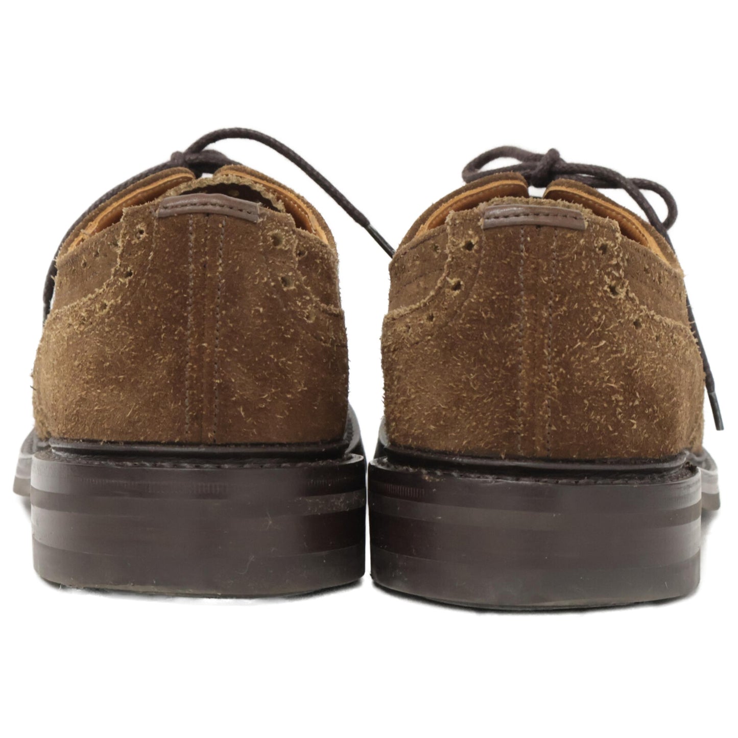 Tricker's トリッカーズ M5633 BOURTON / CHINO REPELLO SUEDE スエード ウィングチップ シューズ 7 1/2