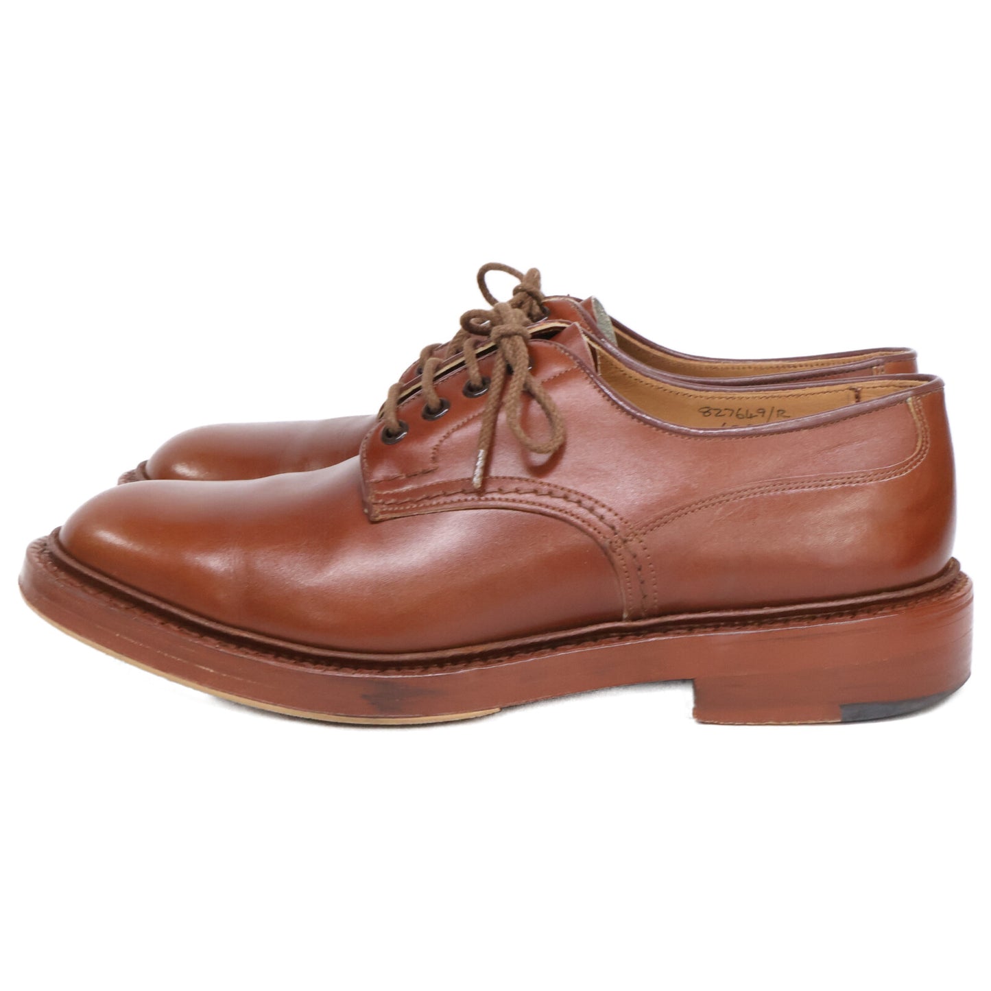 Tricker's トリッカーズ 6255 プレーントゥ カントリー シューズ 8.5